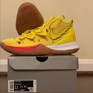 Brand new size Spongebob Squarepants Kyrie 5